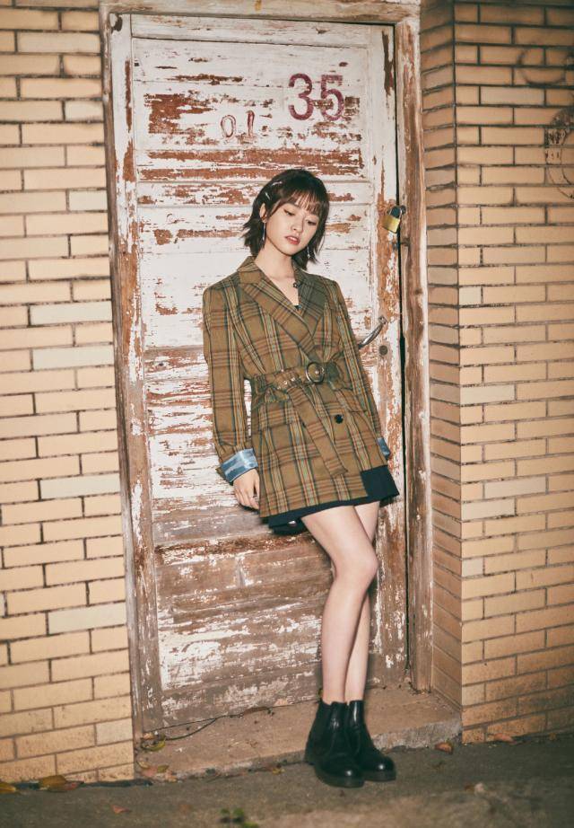 参考沈月的日系穿搭,温柔又甜美_感觉_女孩子_衣服