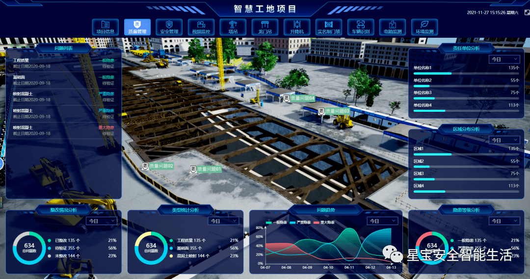 高支模监测系统智慧工地黑科技点亮工地生命之灯