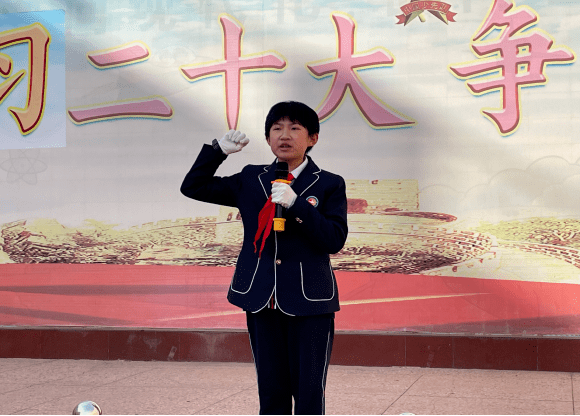 预防流感 人人有责——忻州市康乐小学主题升旗仪式_校园_国旗_全体