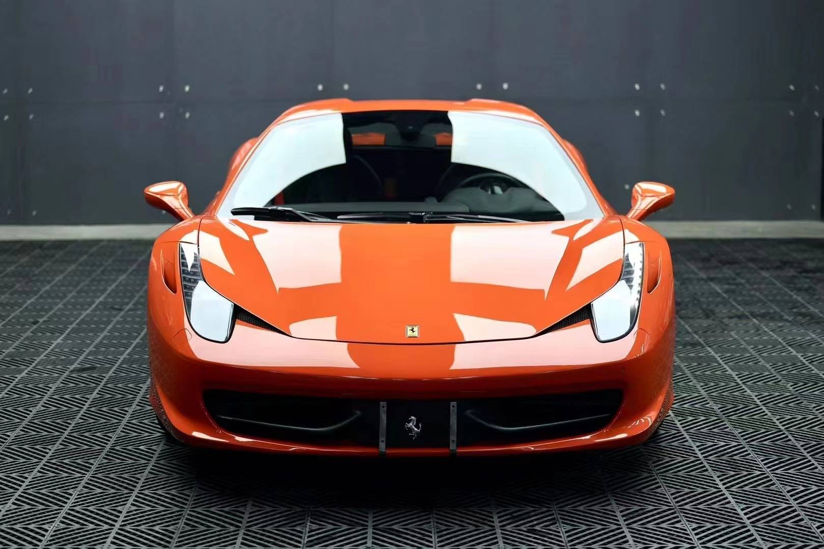 选配dino橙色漆法拉利 458 spider_搜狐汽车_搜狐网