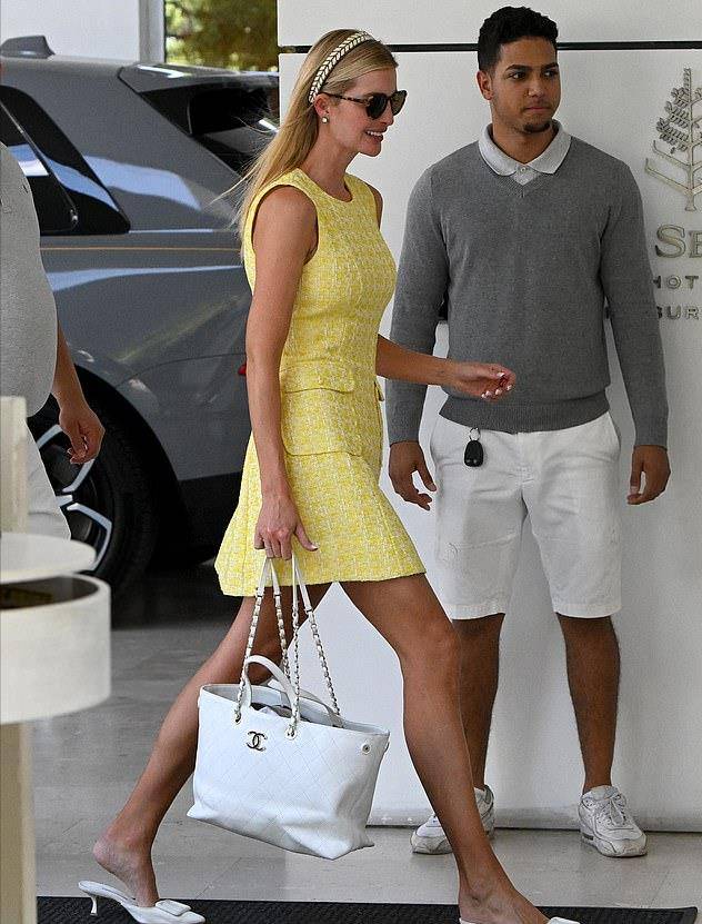 伊万卡最新造型真是精致啊!