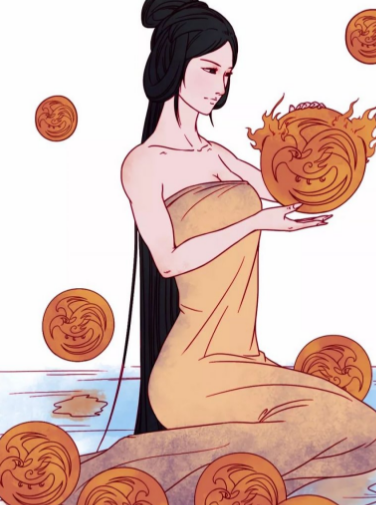 狮子的对应的仙女是中国上古神话中的太阳女神羲和.