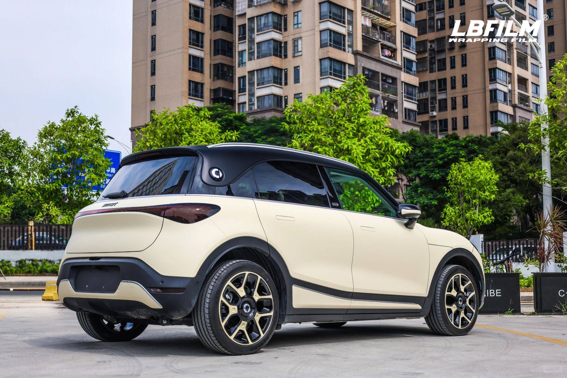 smart-lb改色膜温柔淡然的奶黄色,复古又内敛的浅黄色调_质感_明亮