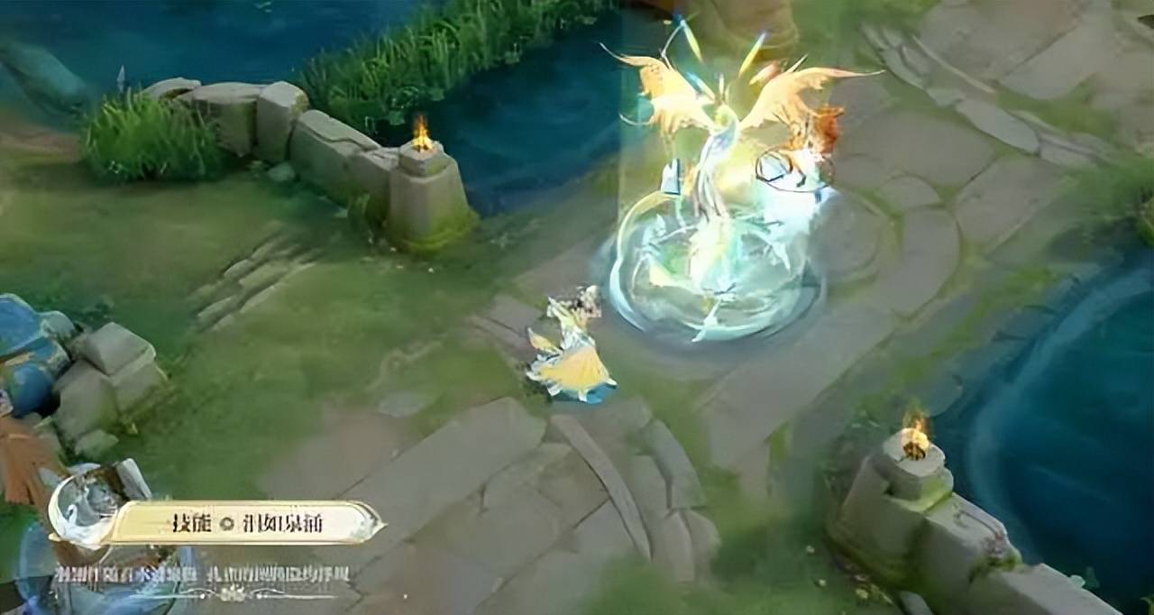 王者荣耀:甄姬-化雀舞皮肤已上线,至美风华系列赏析_孔雀_图腾_蓝色