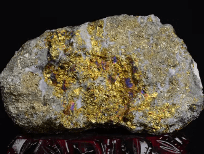 金矿石怎么提炼黄金图片