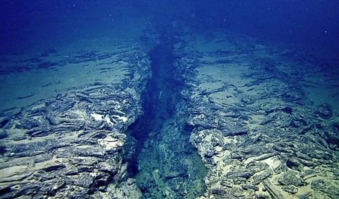 马里亚纳海沟底部照片图片