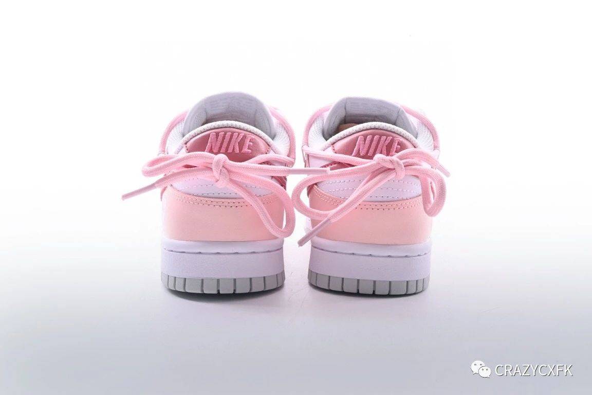 sb dunk low 解构抽绳鞋带粉底抱抱熊低帮运动滑板鞋_熊和_小熊_灵感