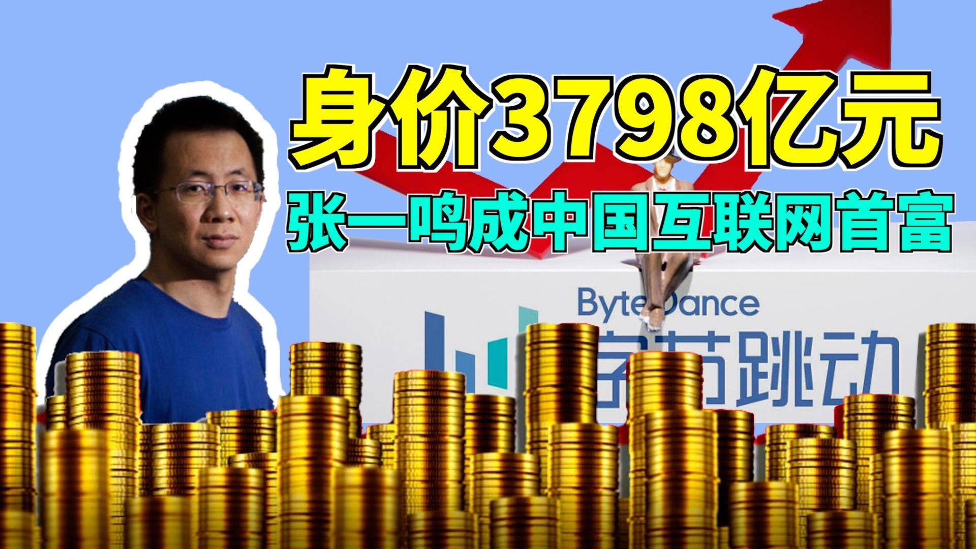 字节跳动创始人张一鸣可能成为未来的世界首富.