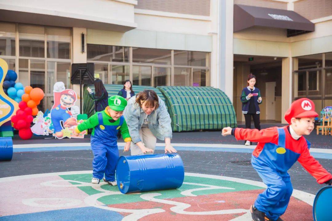 嘉興諾亞舟慶安幼兒園趣味親子運動會_瑪麗_運動場_遊戲