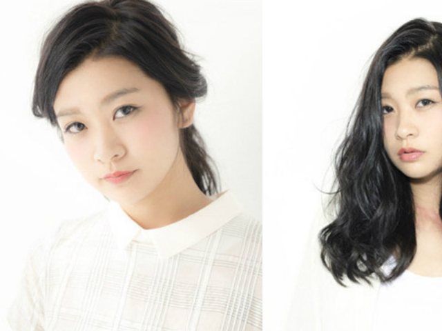 系的低马尾扎发,让自己变得更美,也更有气质,搭配八字刘海or龙须刘海