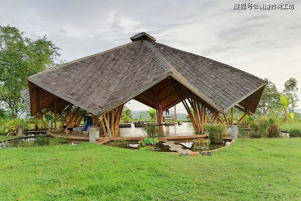 童话竹屋 网红竹桥 生态竹亭_装饰_竹材_版权
