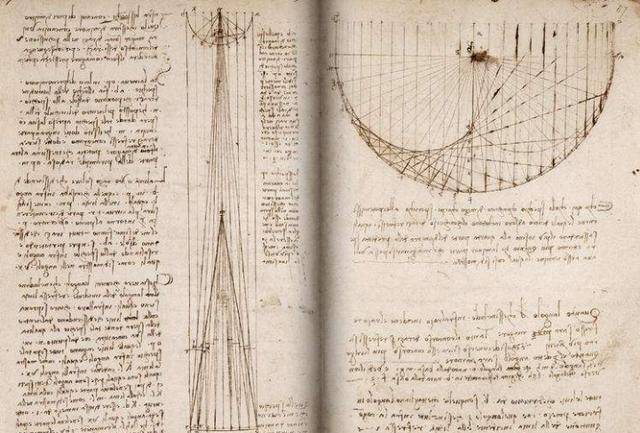 一張達芬奇手稿,讓你看見天才腦中的思維和靈光_想法_頁面_東西