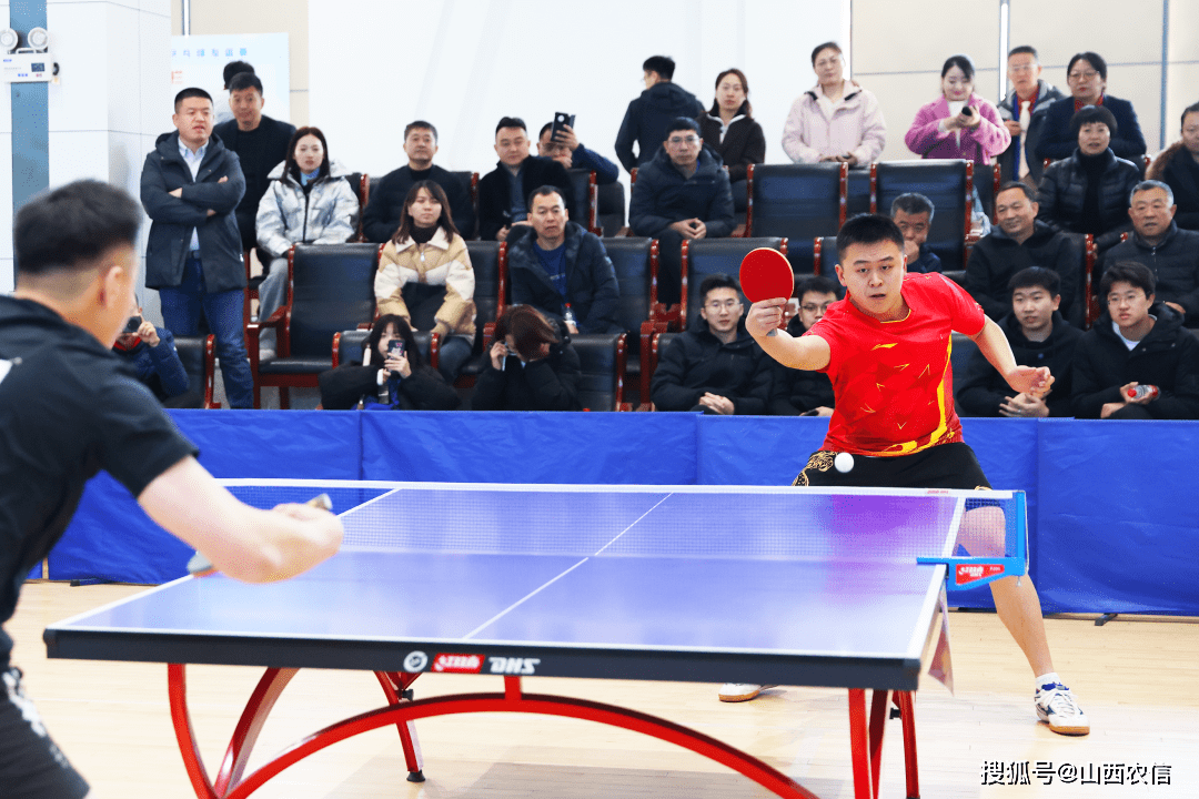 山西农信在山西金融系统职工第三届乒乓球友谊赛中勇夺团体第一名