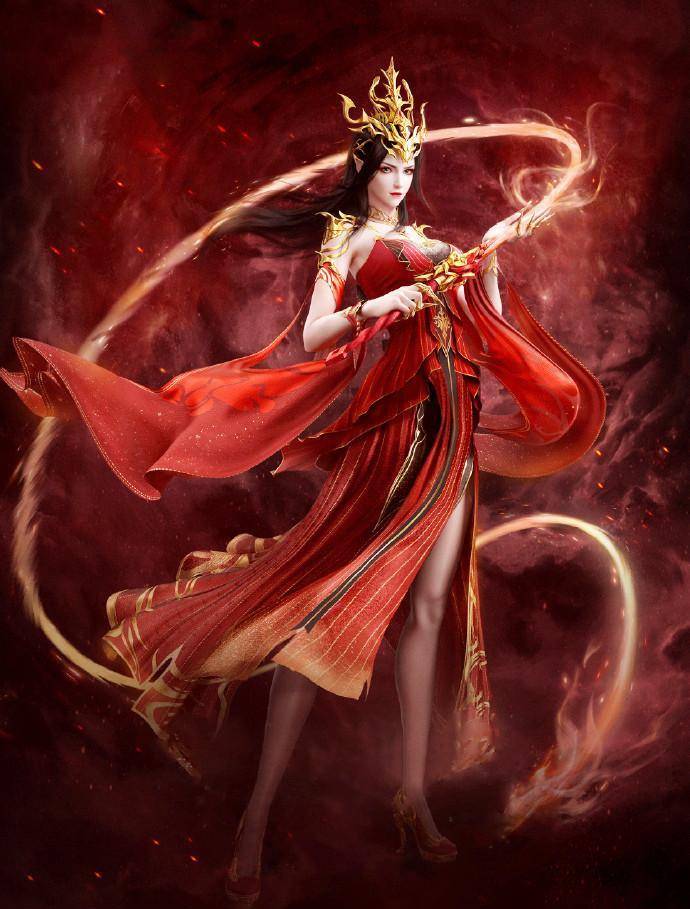 美杜莎纤腰被遮住,黑丝孕妇装很宽松,穿高跟鞋力挺萧炎_萧潇_身材