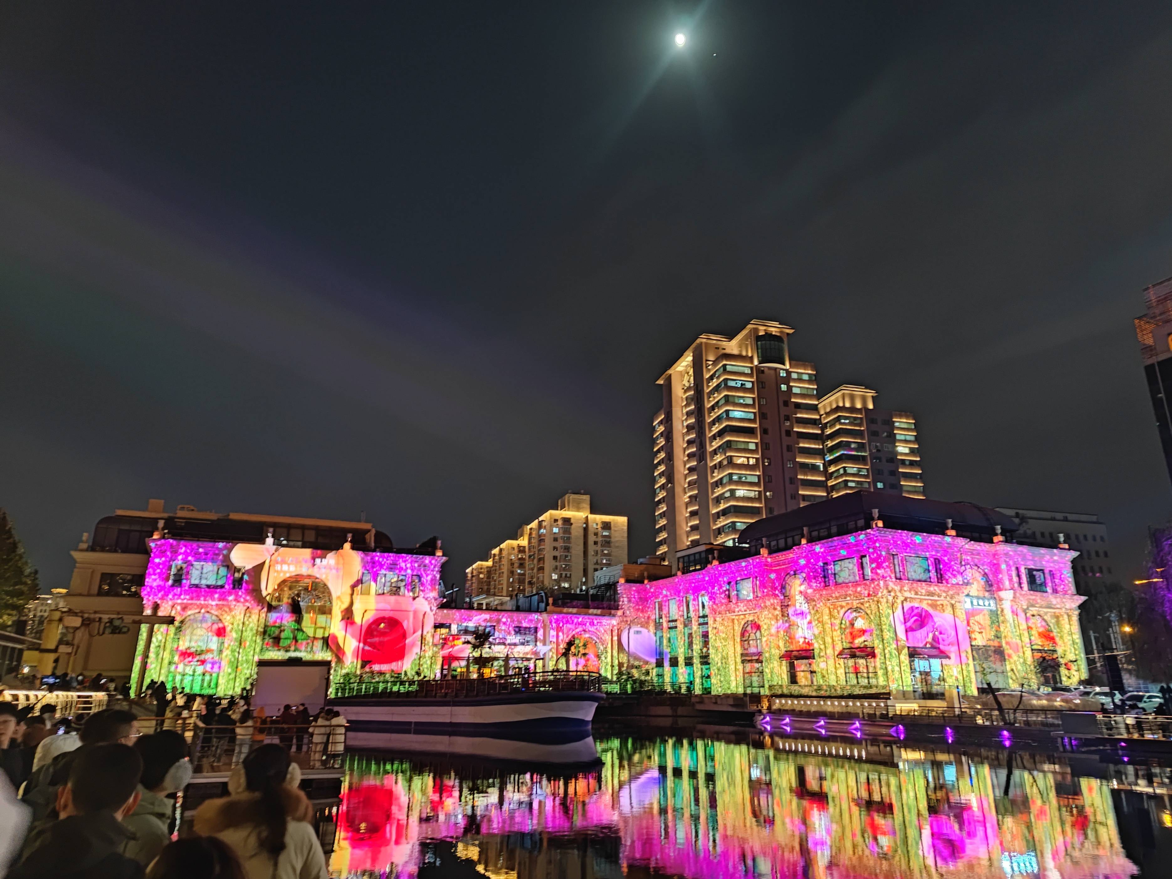 朝阳市夜景图片