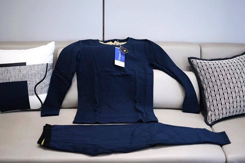 寒冬新装备 温暖如春 素湃航天气凝绒保暖衣套装