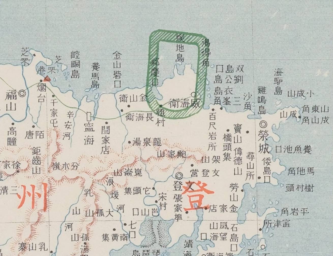 《大清帝國全圖》中的山東省,10府3州,看到租界令人心痛_時期_青島