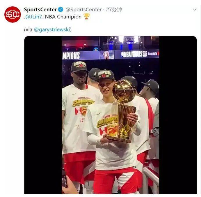 林书豪已拿到过nba总冠军戒指,虽可能永远没法和孙悦那样实现nba&cba