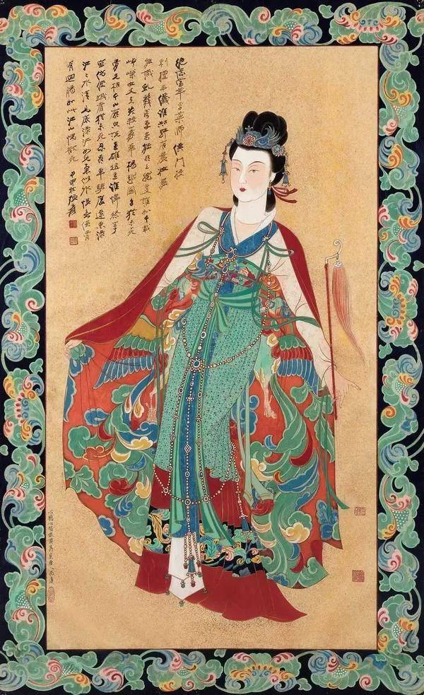 张大千《红拂女》1.15亿元成交，中国嘉德2023秋拍_征集_敦煌_藏品