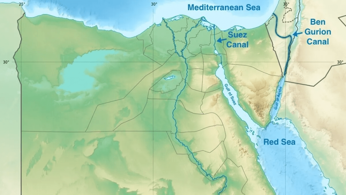 世界地图运河和海峡图片