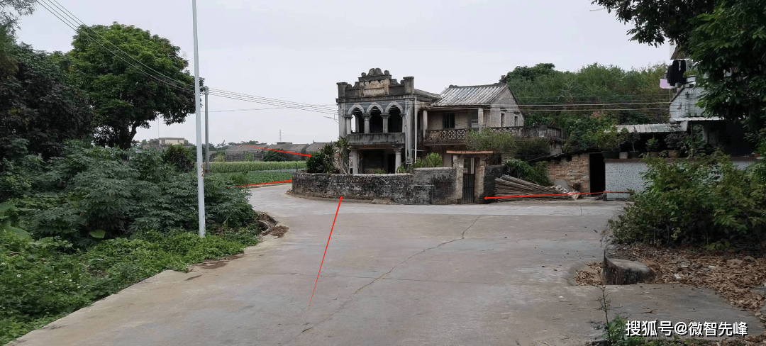 四条路冲,却得贵气的老宅_青龙_全村_下图