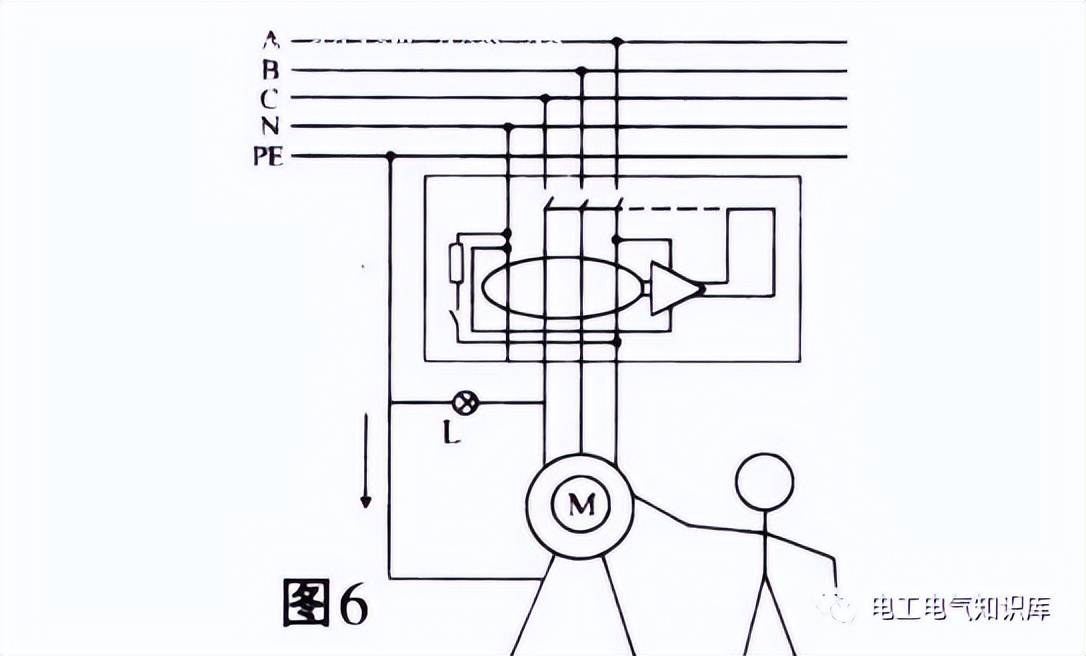 三相漏电保护器原理图图片