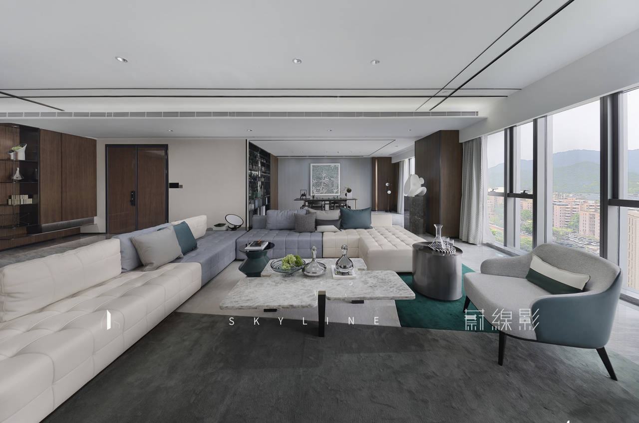 广州地产摄影样板建筑空间设计_客厅_品位_超大