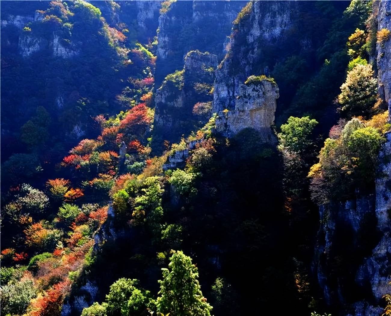 秋有红叶冬有雪,你喜欢运城中条山的哪一面?_白雪_世界_马泉