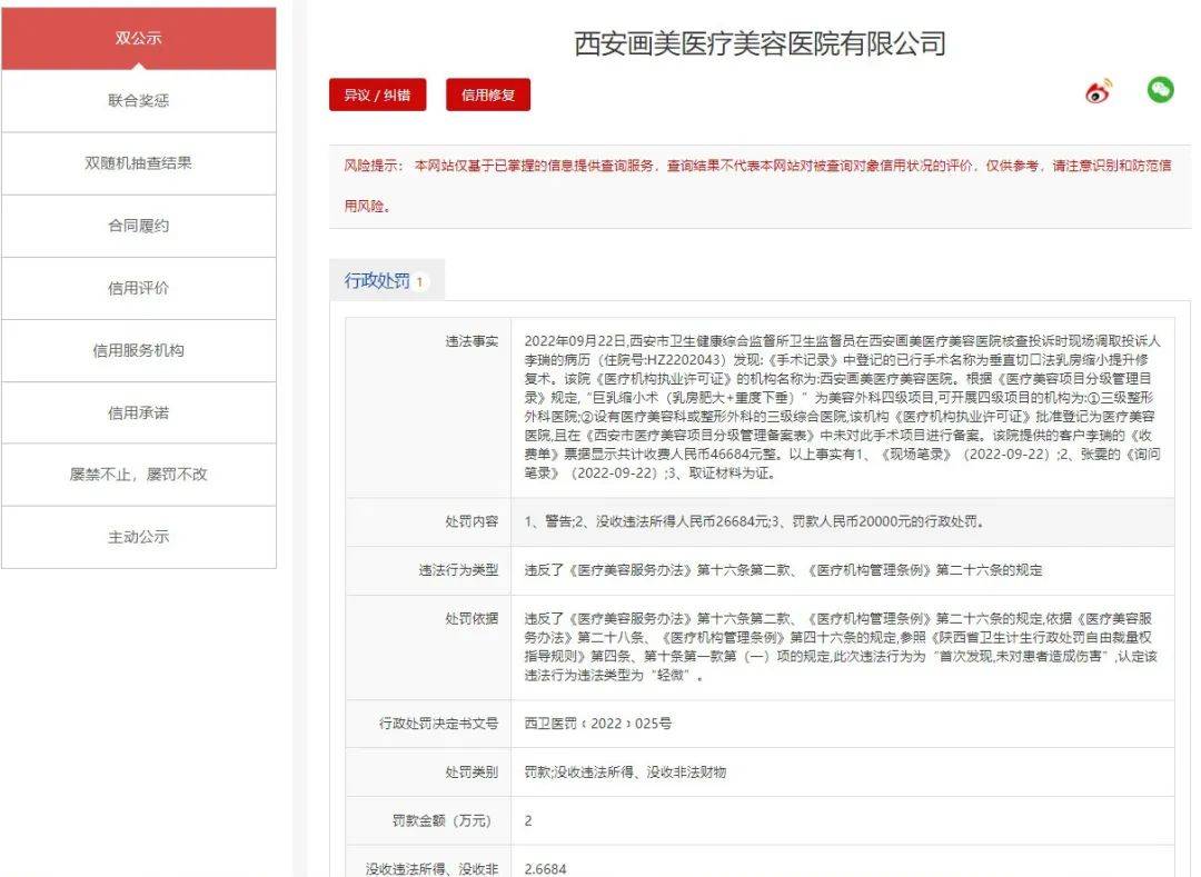 西安画美医美“美丽”背后的陷阱:乱象屡禁不止、投诉不断(图2)