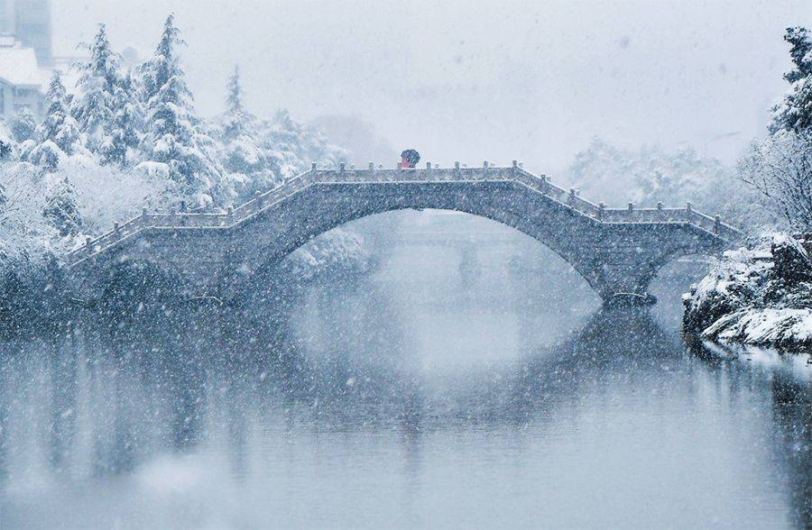 一片飛來一片寒,雪落成詩心溫暖_歲月_大雪_時光