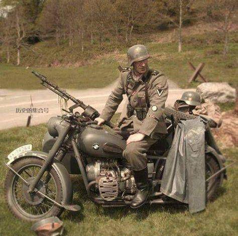 二战德军摩托化步兵师图片