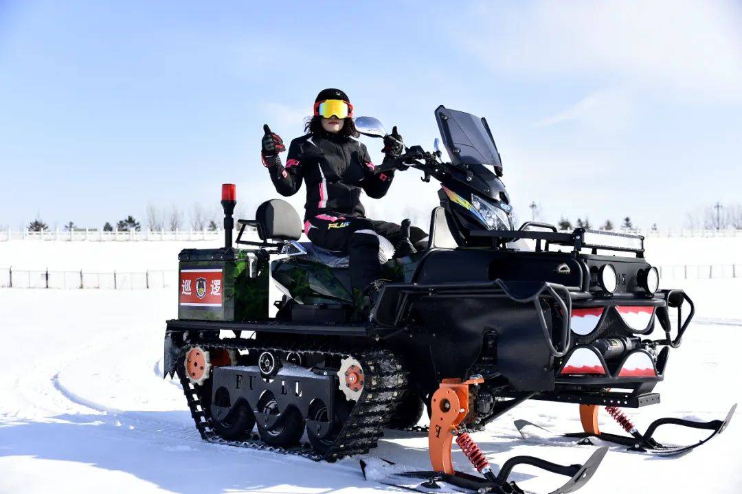 零下45℃工作,雪橇/轮胎/履带相互转换,新型应急救援雪地摩托车安排!