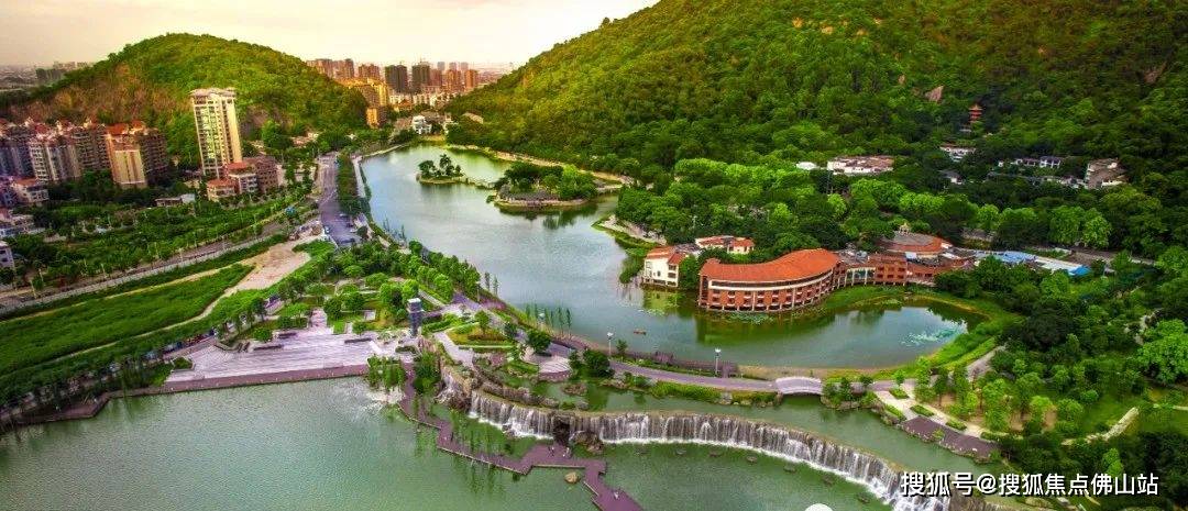 西樵山 实景图听音湖 实景图文旅 地铁经济圈,迎千万级旅客消费听音湖