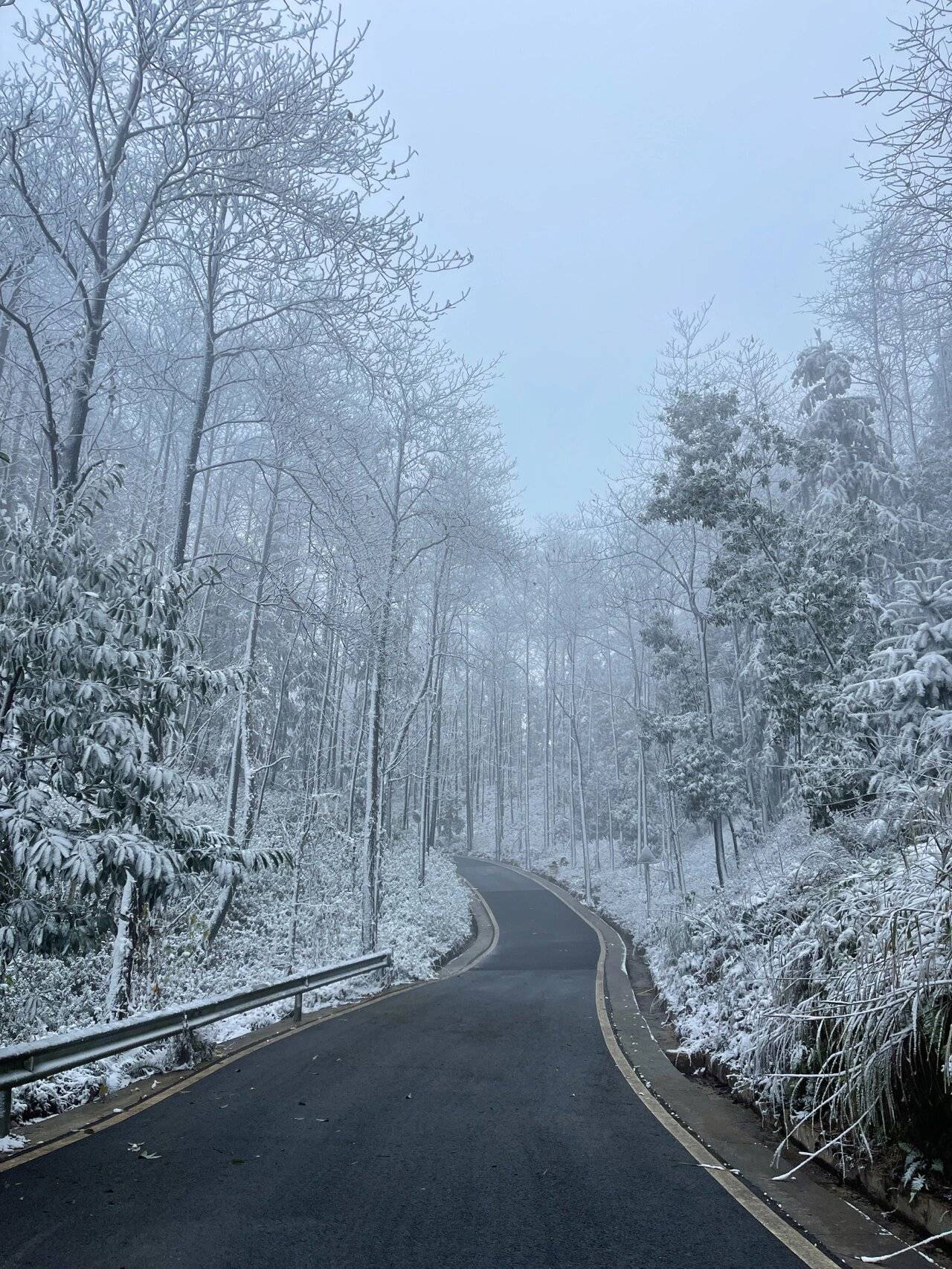 重庆渝北下雪图片