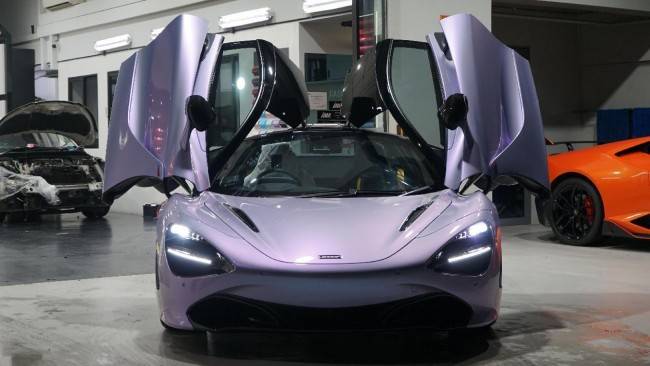 ax改色膜新加坡豪车案例集锦,极致奢华的浪漫情怀_搜狐汽车_搜狐网