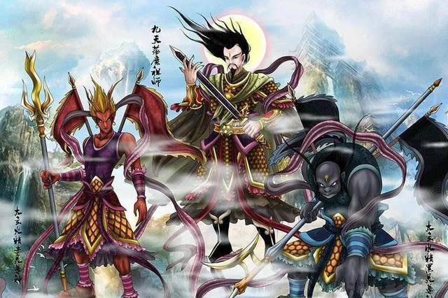 上统伏三界群魔诸妖邪,下摄酆都幽冥鬼魅,令三界逆魔邪首不敢残害生灵