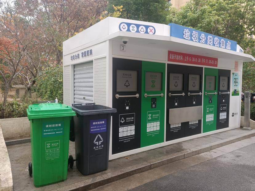 居民小区的垃圾分类站设立标准是什么?_建设_功能_容器