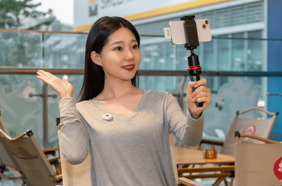 录制无忧-博雅OMIC无线领夹麦克风