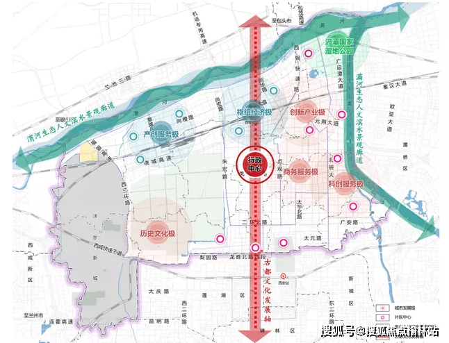 秦汉大道最新规划图图片