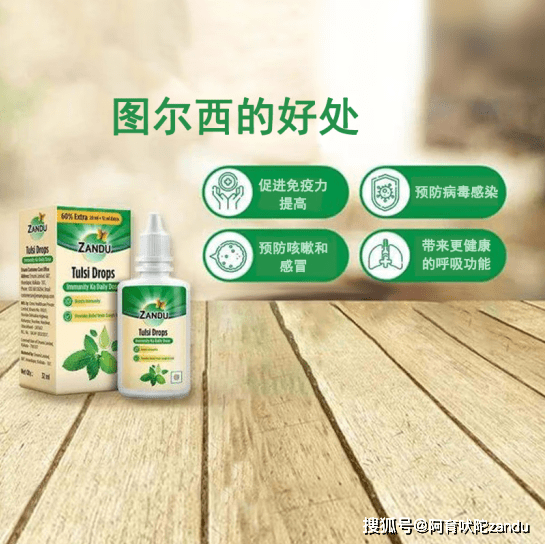 印度阿育吠陀zandu贊度tulsi drops圖爾西滴液介紹_tulsi_zandu_滴劑