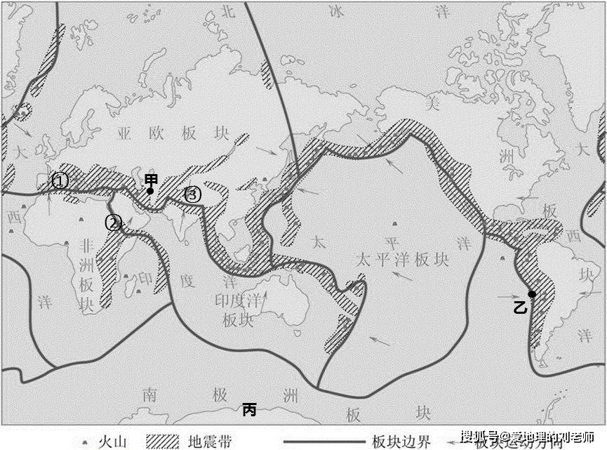 七年級地理綜合複習題_地形圖_比例尺_大洲