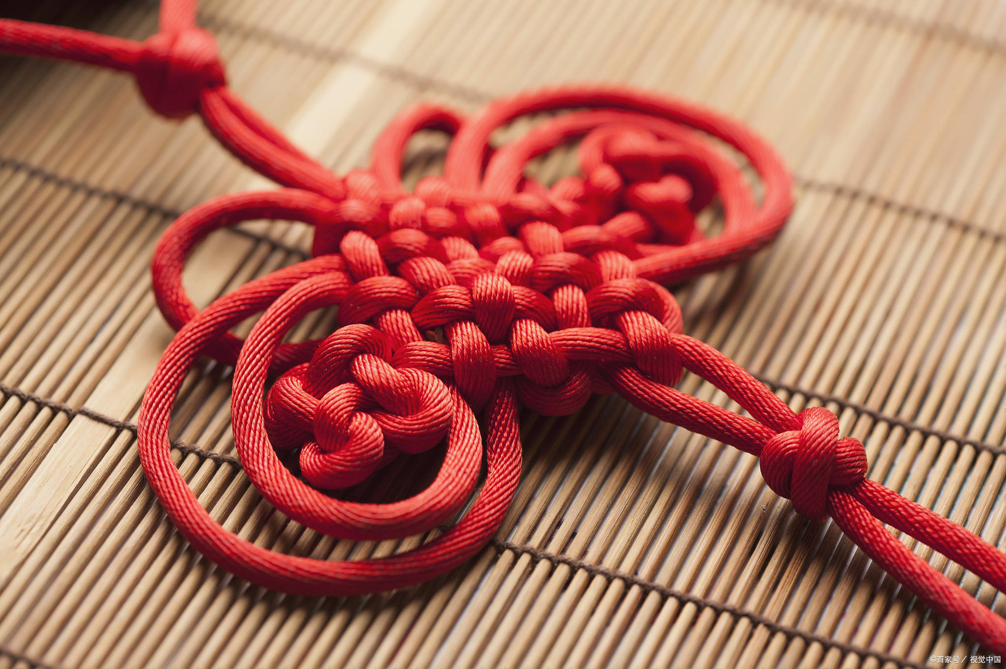 快来看看喜庆中国结华夏对联,氛围拉满