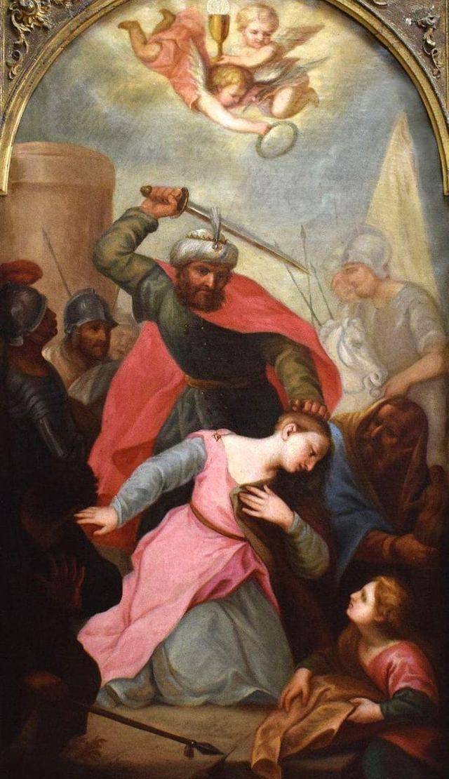 现实中,长发公主原型是3世纪的一位圣徒,她被自己父亲斩首_芭芭拉_塔