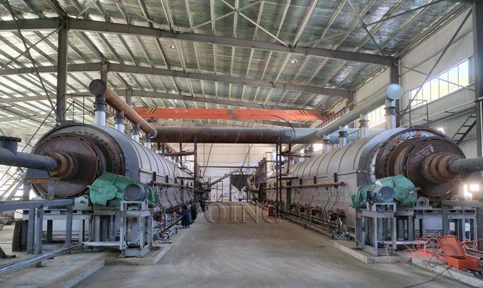 废旧轮胎炼油设备处理量有多大的?怎么选择合适处理量的设备?