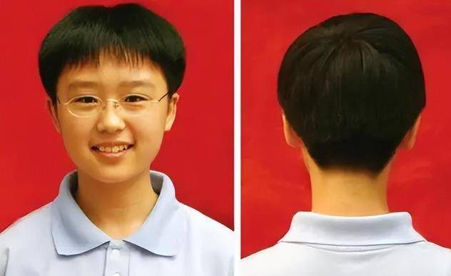 女生剪男生发型中学生图片
