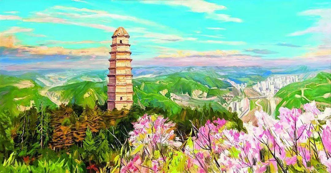 庆元旦迎新春——范迪安油画作品欣赏_cm_运河_全国政协