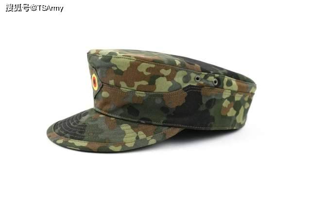 十个不同国家的军用作训帽,德国还在沿用二战样式