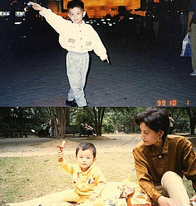 丁禹兮"童年照"被翻,妈妈侧颜亮了,难怪丁禹兮现在这么迷人!