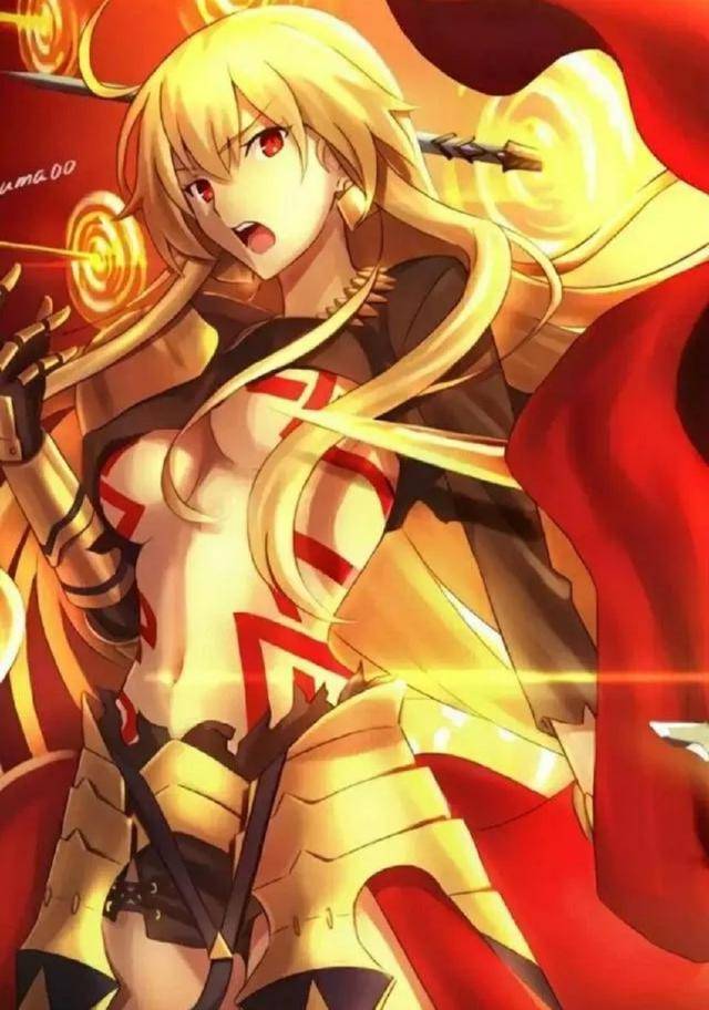 当fate中的男英灵变娘,闪闪像萌萌的大妹子,b叔太辣眼睛!