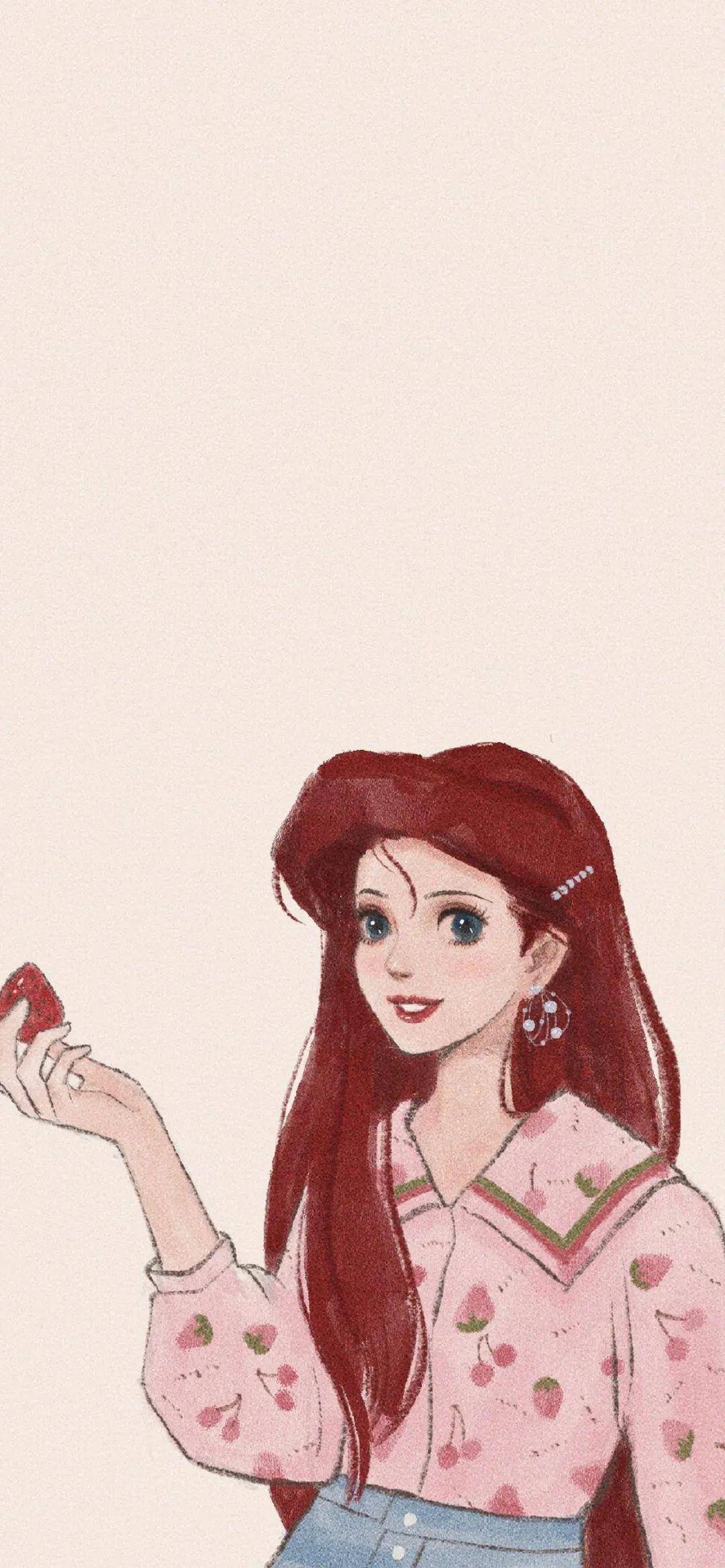 迪士尼公主微信背景图图片